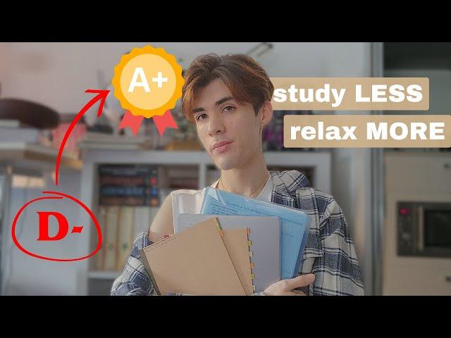 how to BECOME AN A+ STUDENT | EASY study tips