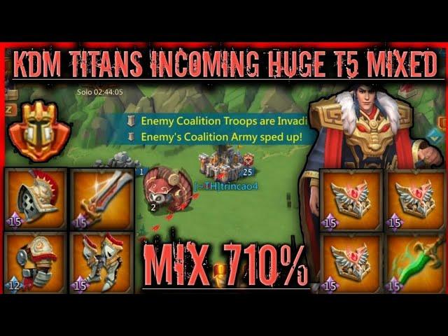 lords mobile : MYTHIC RALLY TRAP VS KD 1900% +15 ASTRALITE RALLY SQUAD! HEAVY INF MIXED PROBLEMS!!