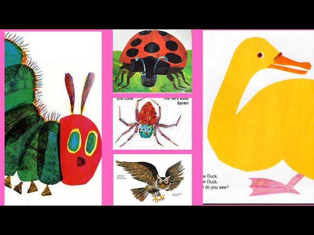 50 min Children's Tales by Eric Carle Read Aloud Books