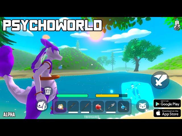 PSYCHOWORLD: ALPHA (All Bosses) Gameplay Android