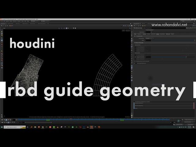 Houdini - RBD guide geometry