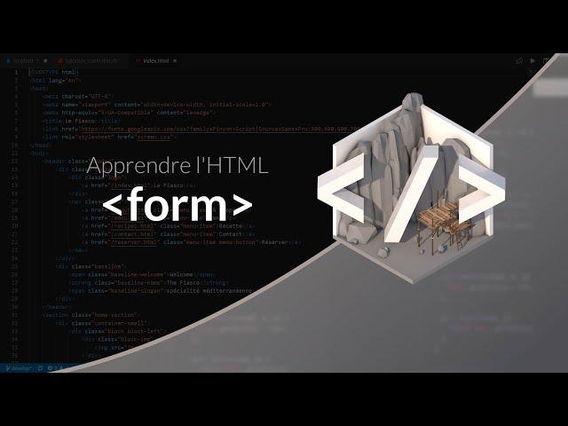 Apprendre l'HTML : Les formulaires