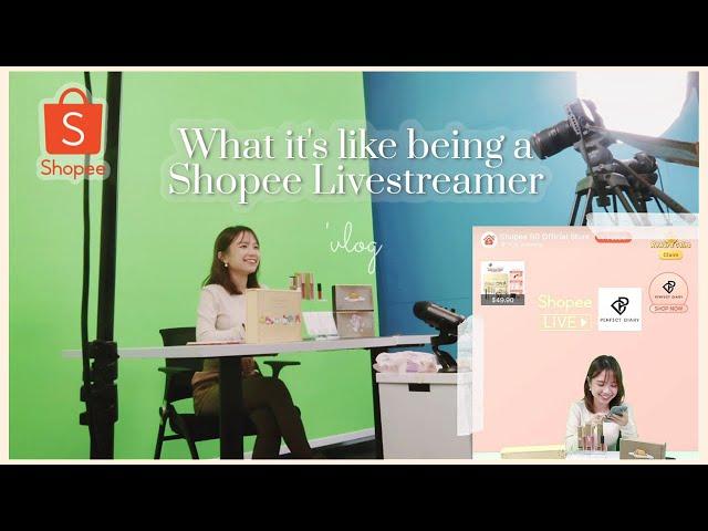 [VLOG] What It's Like Being A Livestreamer at Shopee 