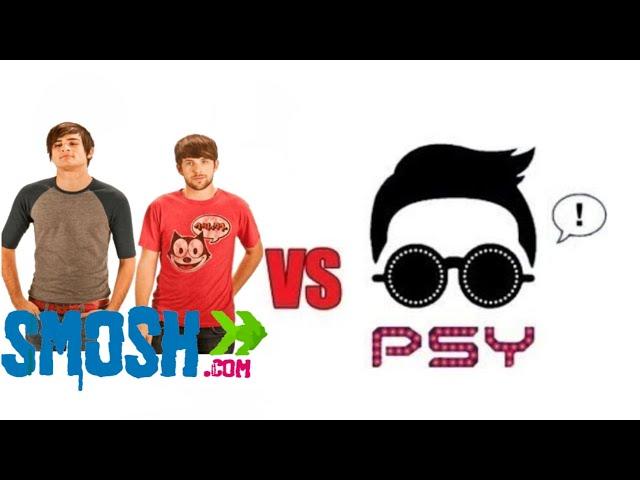 Smosh do Gentleman (PSY Parody) Anthony and Ian  3D animated mashup parody (RECREATION)