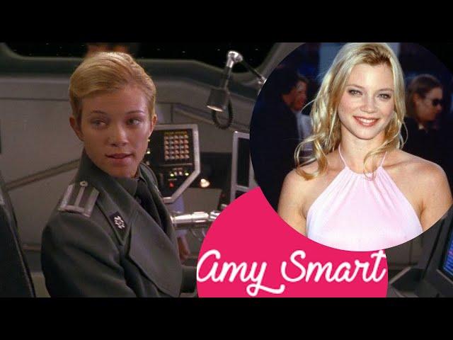 AMY SMART was in STARSHIP TROOPERS