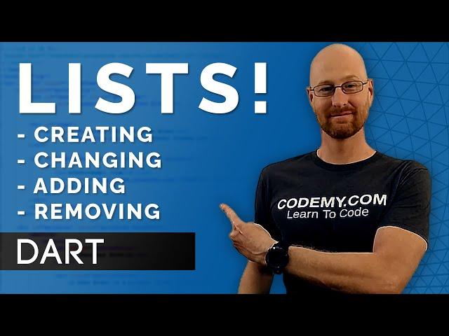 Lists In Dart - Learn Dart Programming 4
