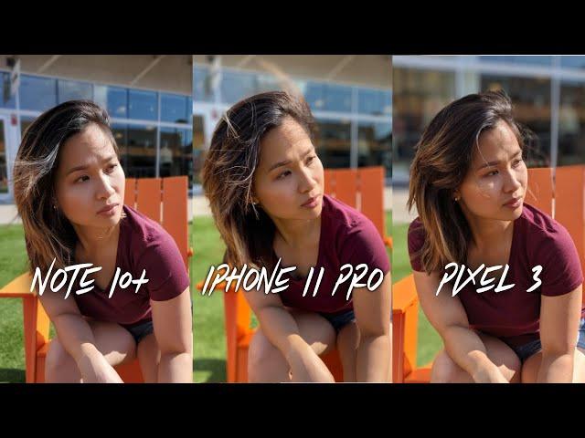 iPhone 11 Pro vs Note 10+ vs Pixel 3: Camera Comparision