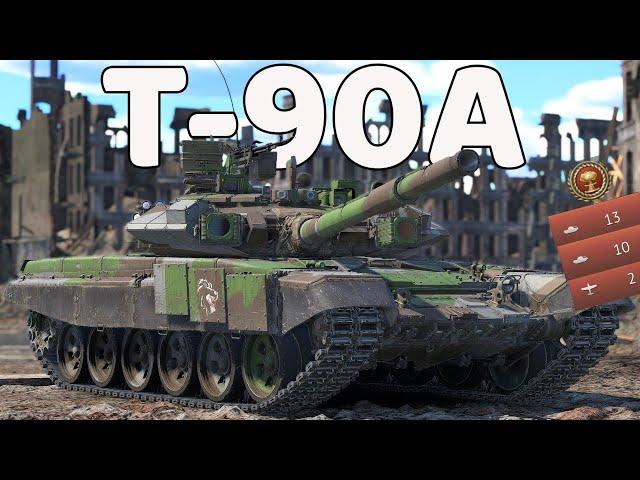 Т-90А Russian Main Battle Tank Gameplay | War Thunder