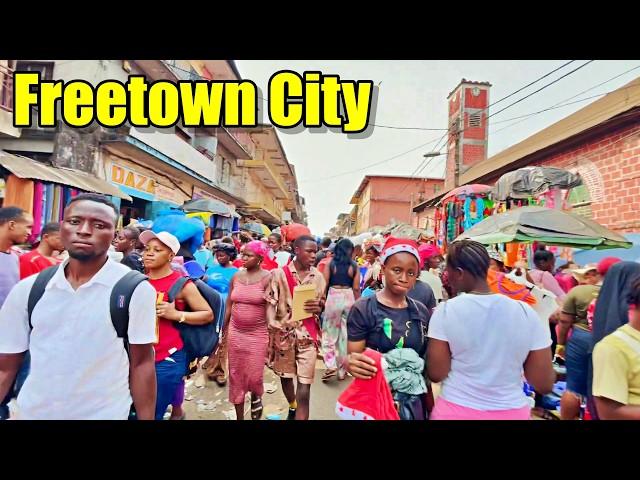 CHRISTMAS IN FREETOWN CITY 2024 -  Abacha VLog - Explore With Triple-A