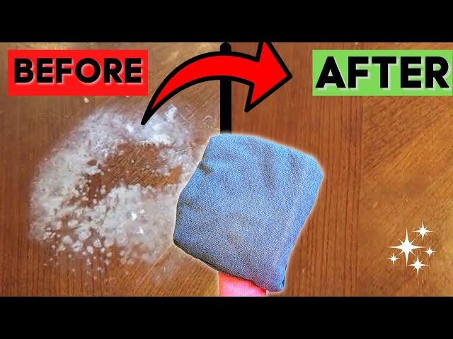 THIS Removes Stains from your TABLE in Seconds  (Brilliant)