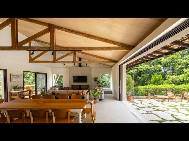 House of Trusses By Rocco Arquitetos In IBIÚNA, BRAZIL