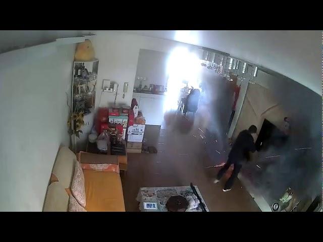 Battery explodes in a home while being charged