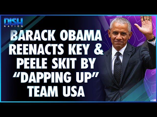 Barack Obama Reenacts Key & Peele Skit by Dapping Up Team USA