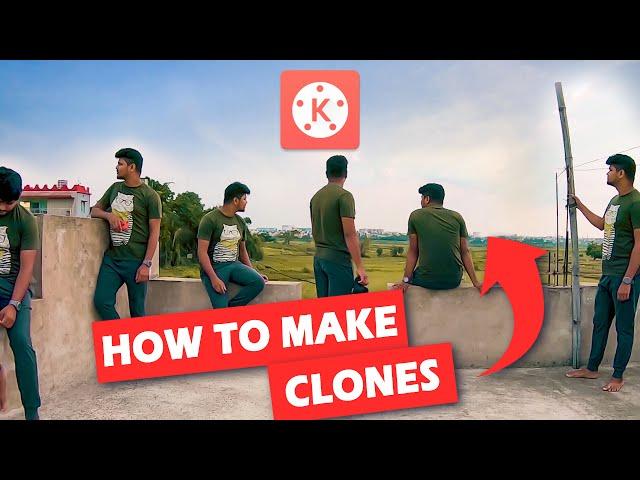 HOW TO CLONE YOURSELF !! | Kinemaster Tutorial