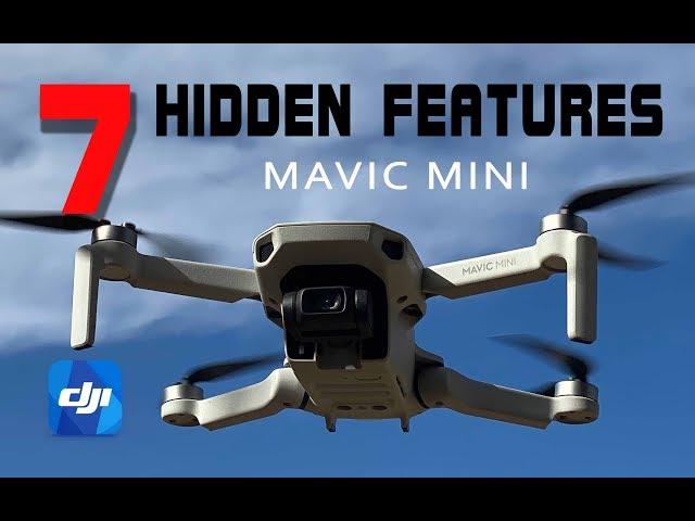 Mavic Mini HIDDEN FEATURES - For Beginners and New Owners