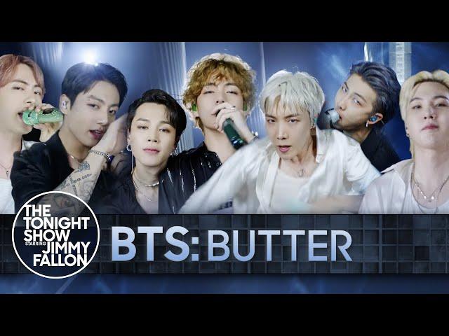 BTS: Butter | The Tonight Show Starring Jimmy Fallon