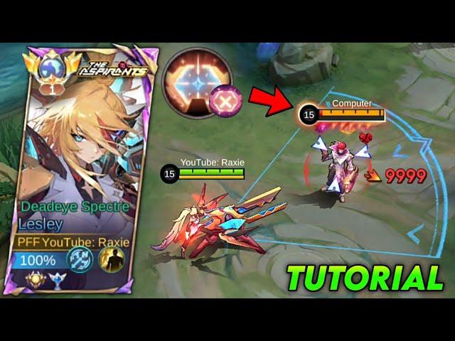 LESLEY CANCEL ULTI COMBO TUTORIAL!! (MUST WATCH)