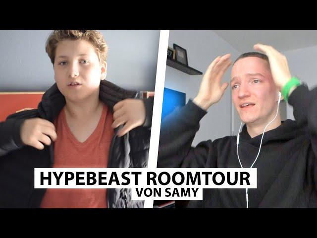 Justin reagiert auf Hypebeast Roomtour von Samy.. | Reaktion