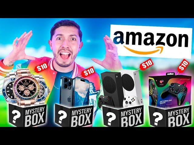 COMPRÉ TODAS LAS CAJAS MISTERIOSAS DE AMAZON NO RECLAMADOS MAS BARATAS... IPHONE 15?