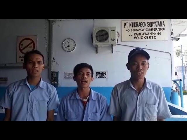 Deklarasi anti hoax karyawan pt intidragon kota mojokerto