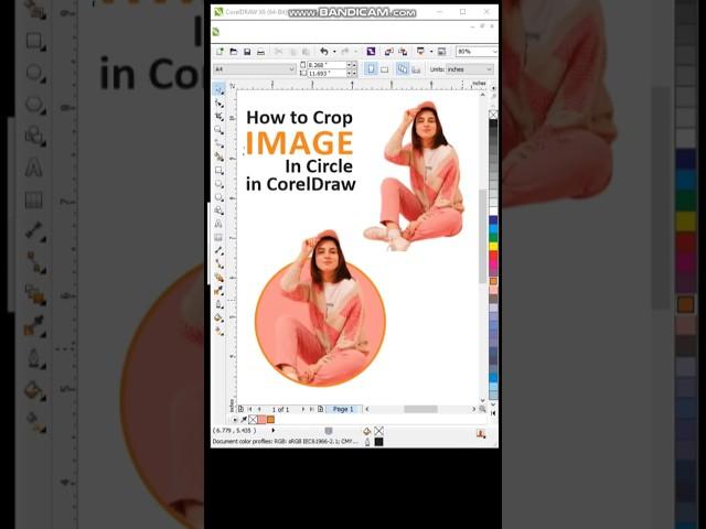 Clipping Mask for Beginners - CorelDraw Tutorial #clippingmask #shorts #design