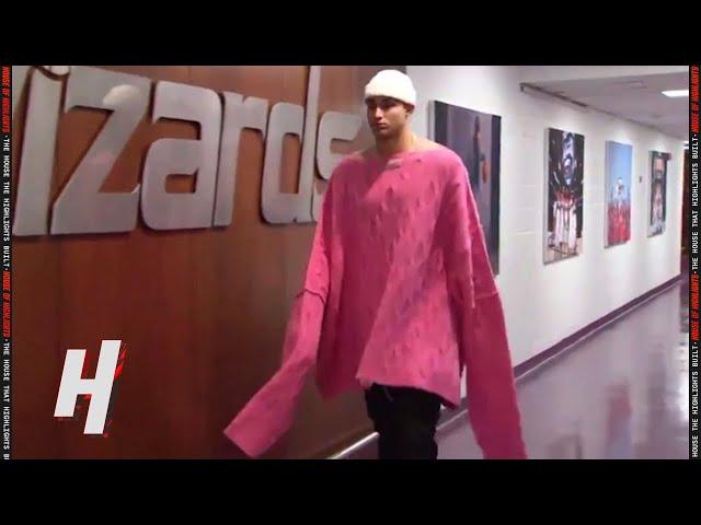 Kyle Kuzma Roasted Over Massive Pink Sweater by Hornets Announcers