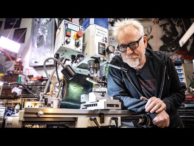 Adam Savage Tours His New Benchtop Milling Machine!