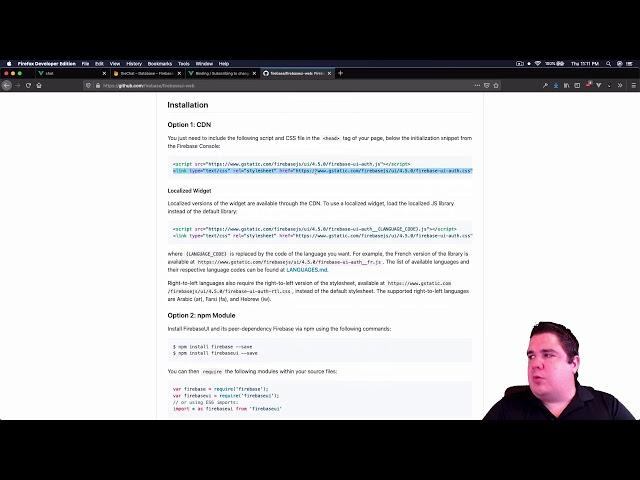 Realtime Chat with Vue.js and Firebase pt1