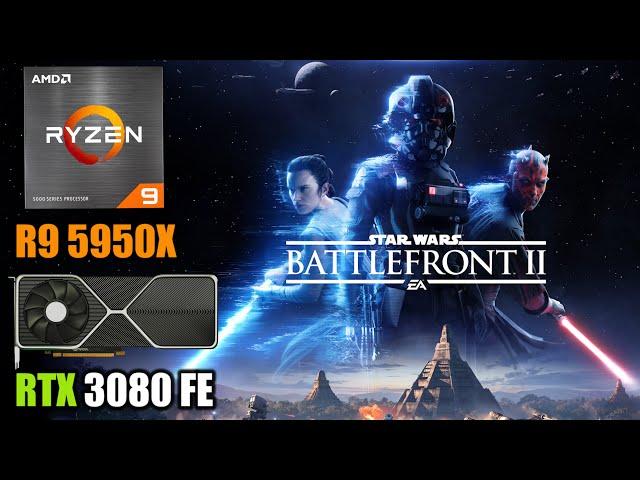 Star Wars Battlefront II - RTX 3080 + R9 5950X - 1080p, 1440p & 4K - Ultra & Low Settings