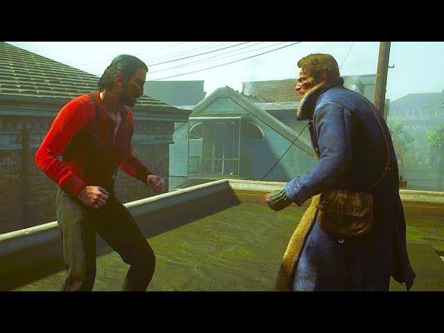 Red Dead Redemption 2 NPC Fist Fights 2