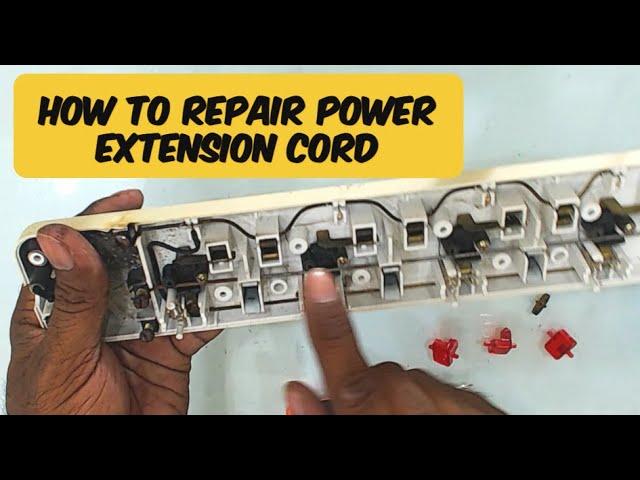 How To Repair Power Extension Cord