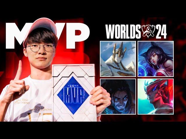 Everything FAKER did at WORLDS 2024 | Finals MVP  Highlights