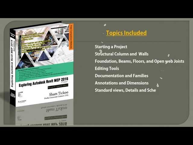 Exploring Autodesk Revit MEP 2016 book by CADCIM Technologies