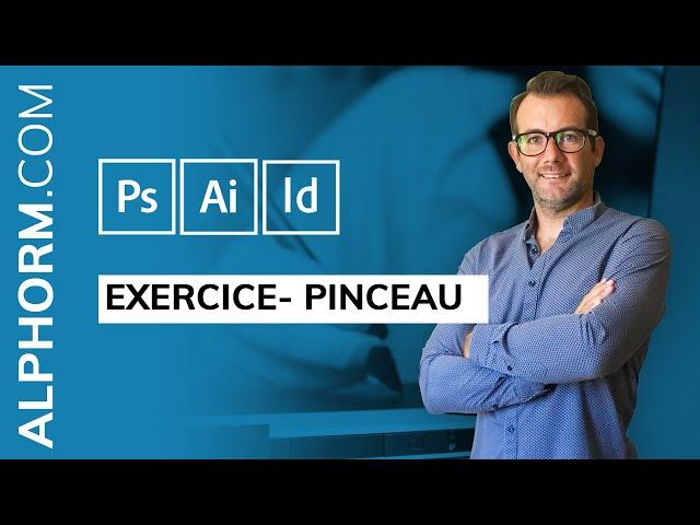 Formation Adobe Photoshop, Illustrator et Indesign | EXERCICE- Pinceau