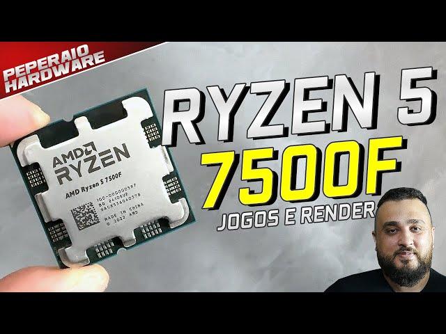 Review RYZEN 5 7500F, a porta de entrada ideal para o AM5! Desempenho de 5700x3D, custando menos