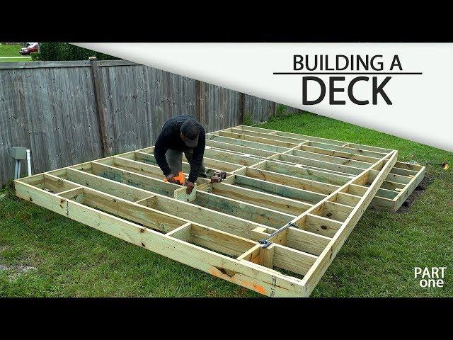 Building A Ground Level DECK - (Part 1)