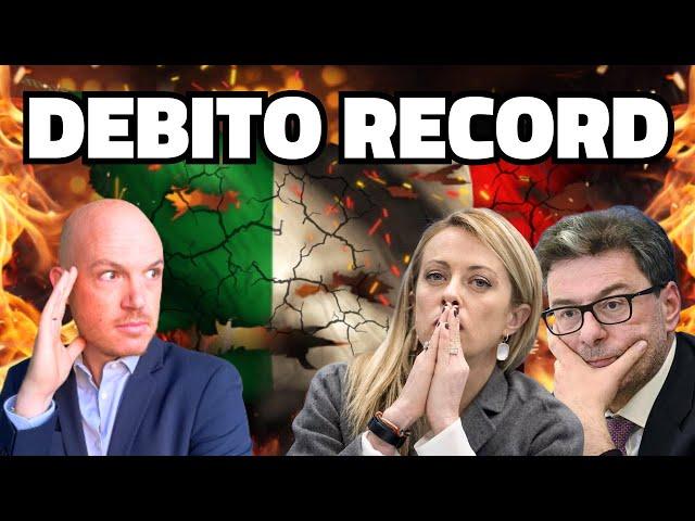 RECORD DEBITO PUBBLICO! La verità sui conti pubblici italiani.