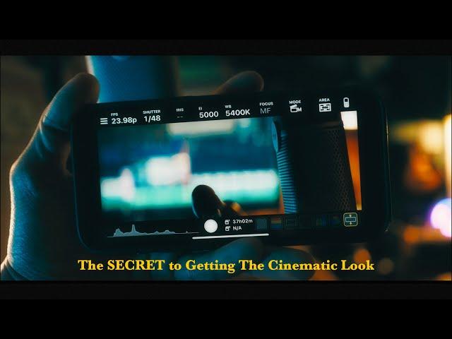 How To Get The CINEMATIC Look By YOURSELF