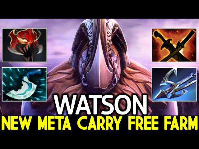 WATSON [Magnus] New Meta Carry Free Farming with Madness Build Dota 2