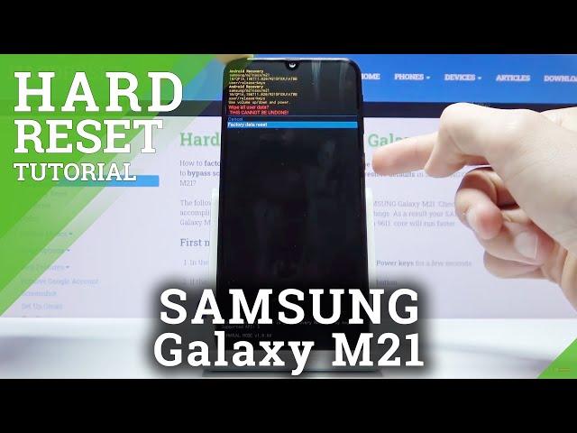 Hard Reset SAMSUNG Galaxy M21 – Wipe Data / Bypass Screen Lock