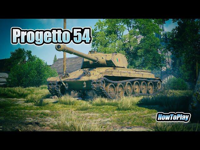 Progetto 54  - 3 Frags 6.1K Damage - Specific HT Line! - World Of Tanks