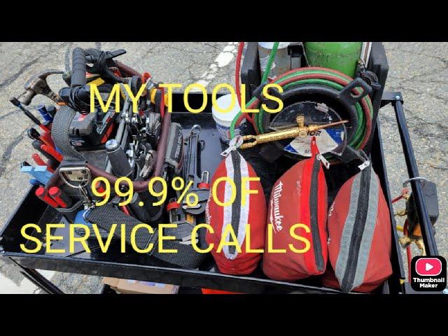 Supermarket Refrigeration - Tools Needed for 99.9% of Service Calls