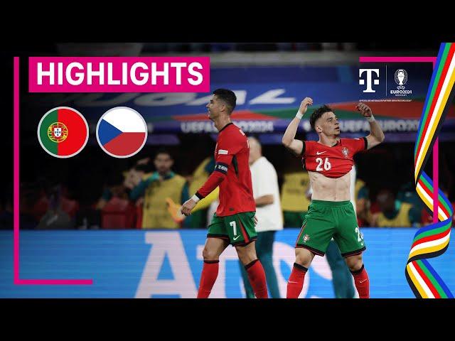 Portugal - Tschechien, Highlights | UEFA EURO 2024, Gruppenphase | MAGENTA TV