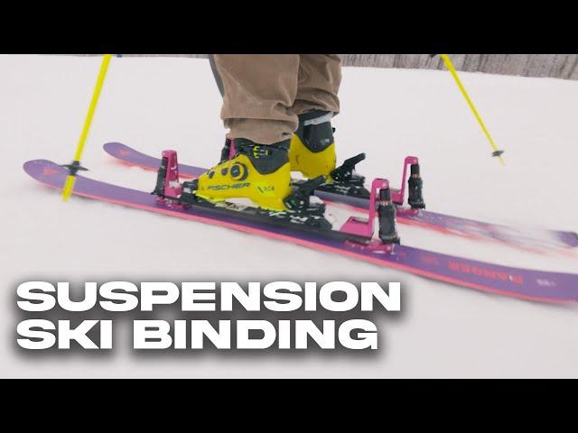 Suspension ski binding day 1 review