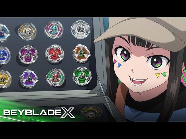 (ENG DUB) Multi Gives Robin Scythe Incendio | BEYBLADE X | Multi-Colored Ambush (HD)