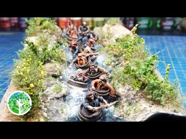 Barrels Out Of Bond | How to make a Lord of the Rings / Hobbit river diorama