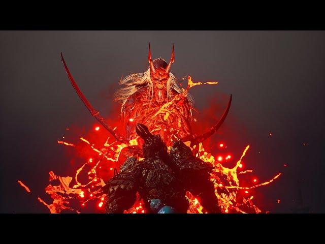 Black Myth: Wukong - Demon King Boss Fight (Red Boy/Yaksha King) 4K GeForce RTX 4090 + i9-14900K