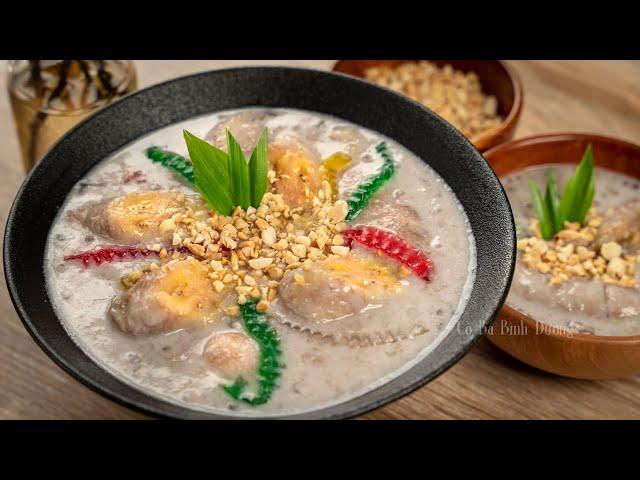 Cách nấu CHÈ CHUỐI đơn giản dễ làm bao ngon | Banana coconut and tapioca pudding