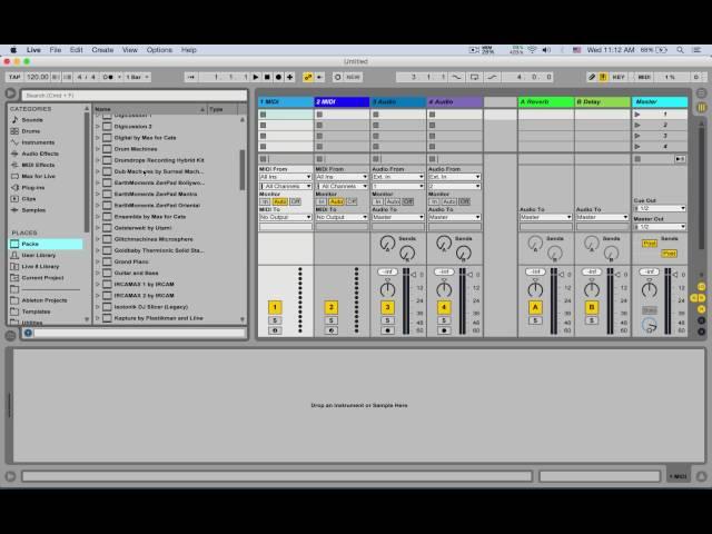 Ableton Preferences - Library