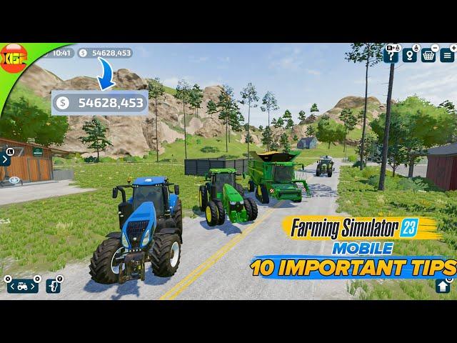 10 Important Tips Before You Start a New Career in Farming Simulator 23 Mobile!